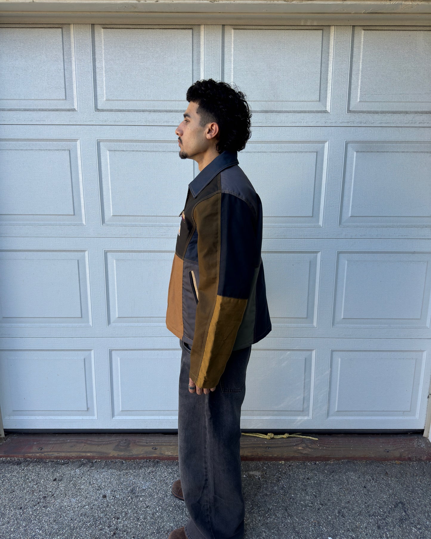 Canvas ColorBlock Detroit Jacket