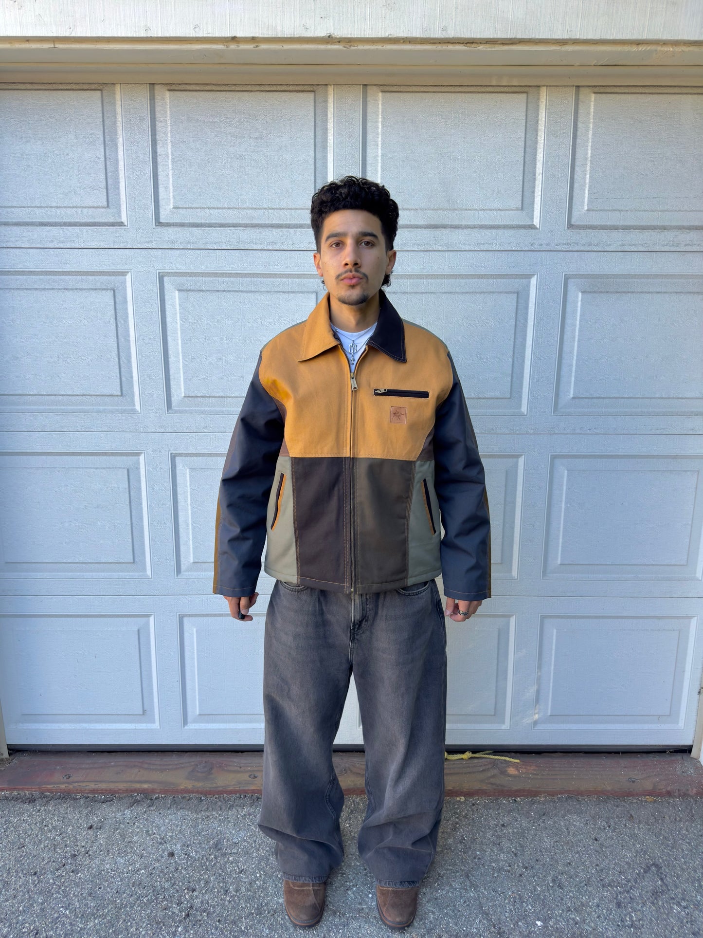 Canvas ColorBlock Detroit Jacket