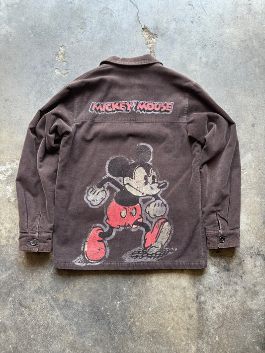 Vintage Disney Store Mickey Mouse Corduroy Jacket