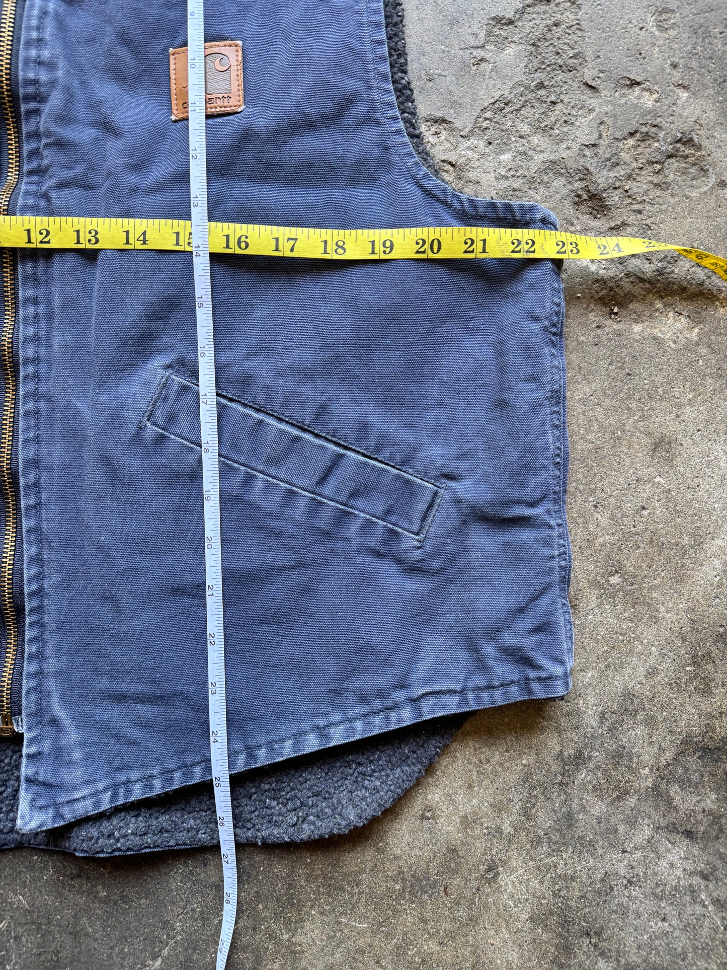 Vintage Carhartt Sherpa Lined Work Vest