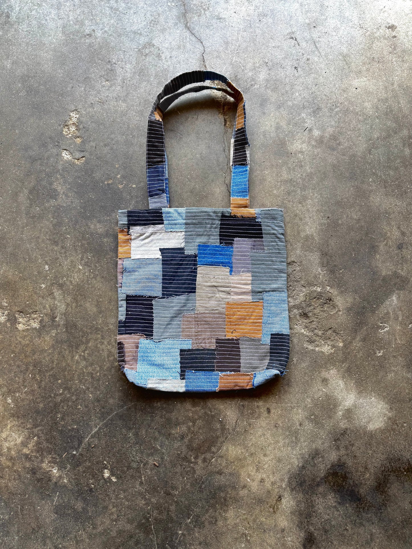 323 Patchwork Tote Bag