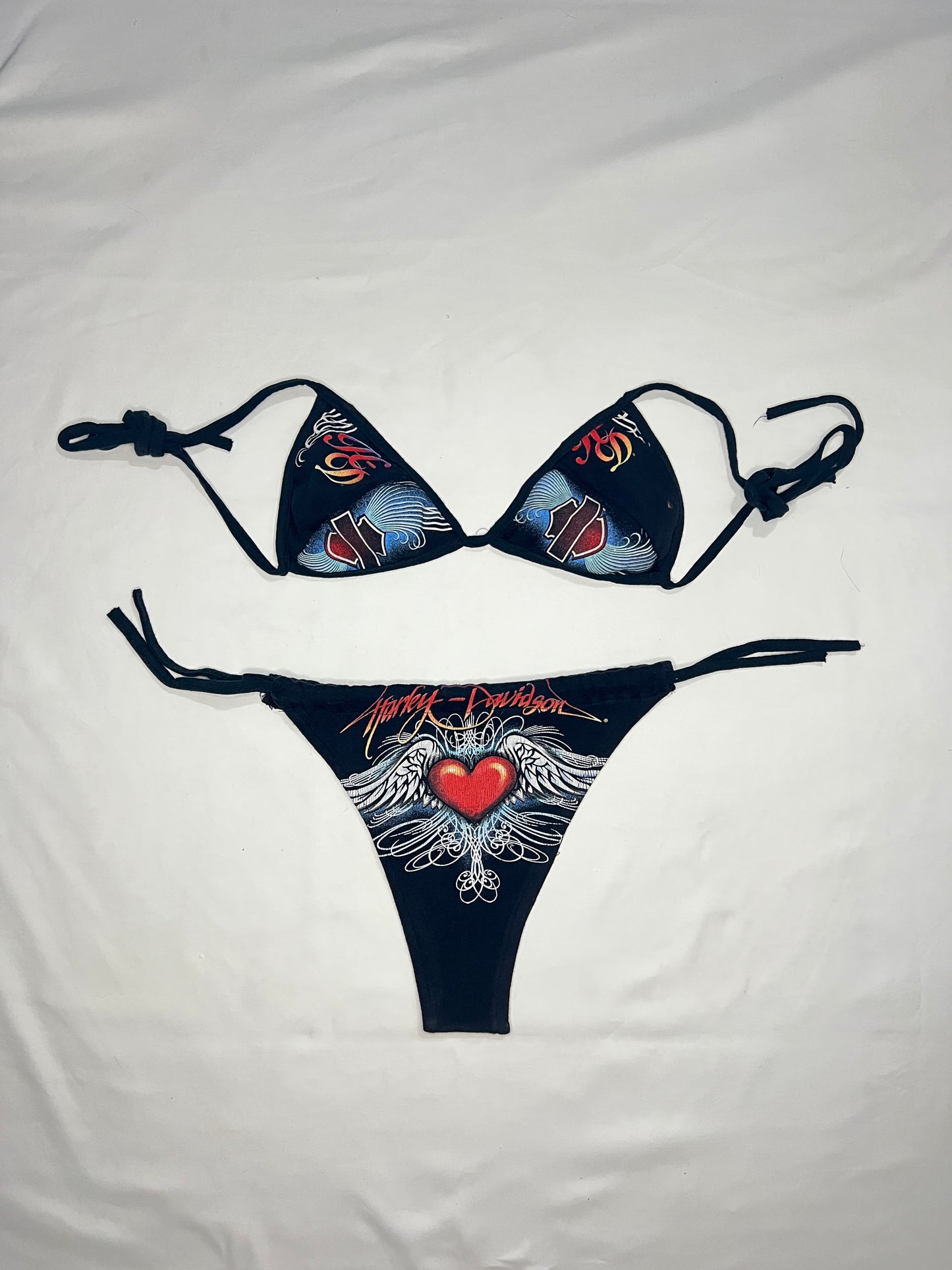 Harley Davidson Reworked Bikini