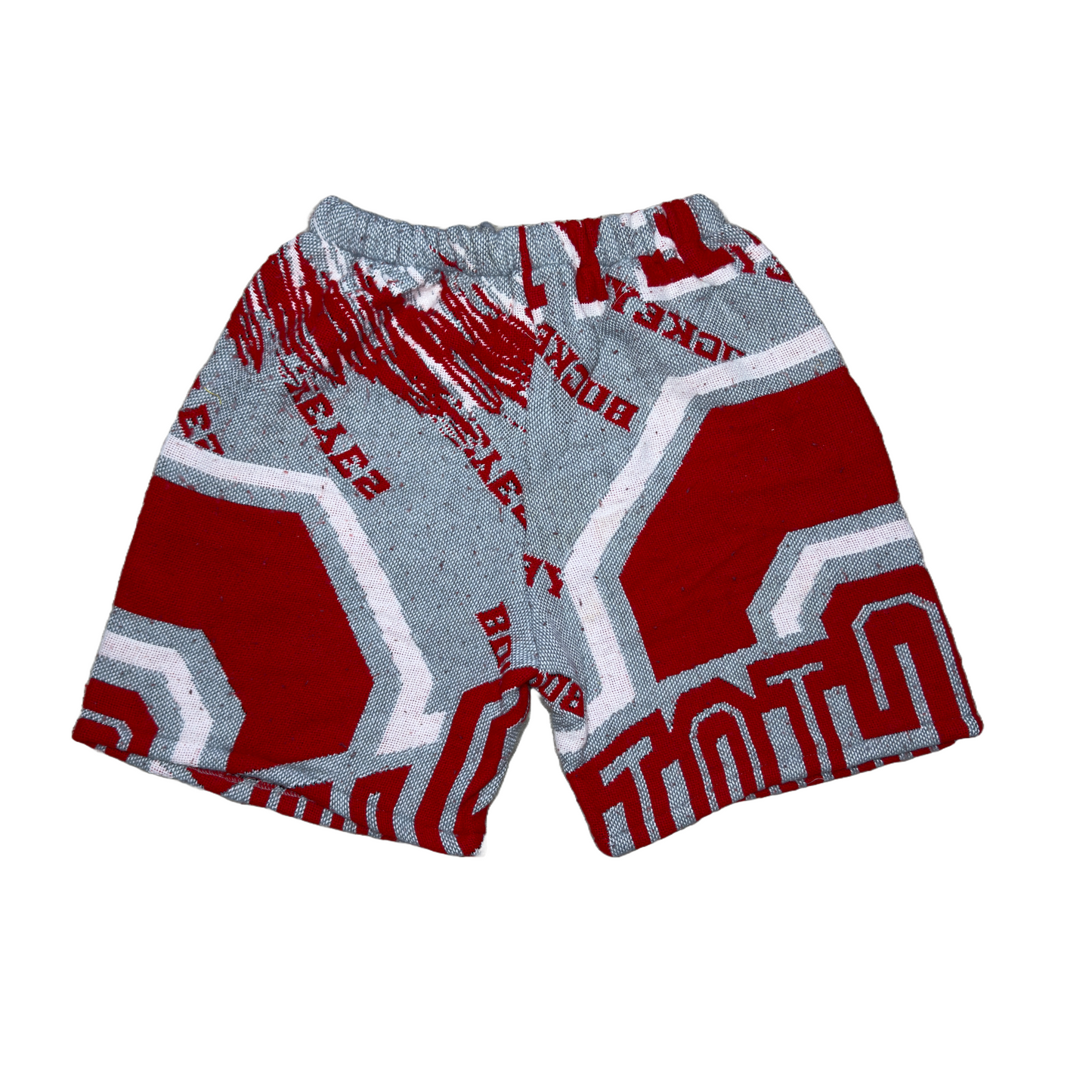 Red Tapestry Shorts