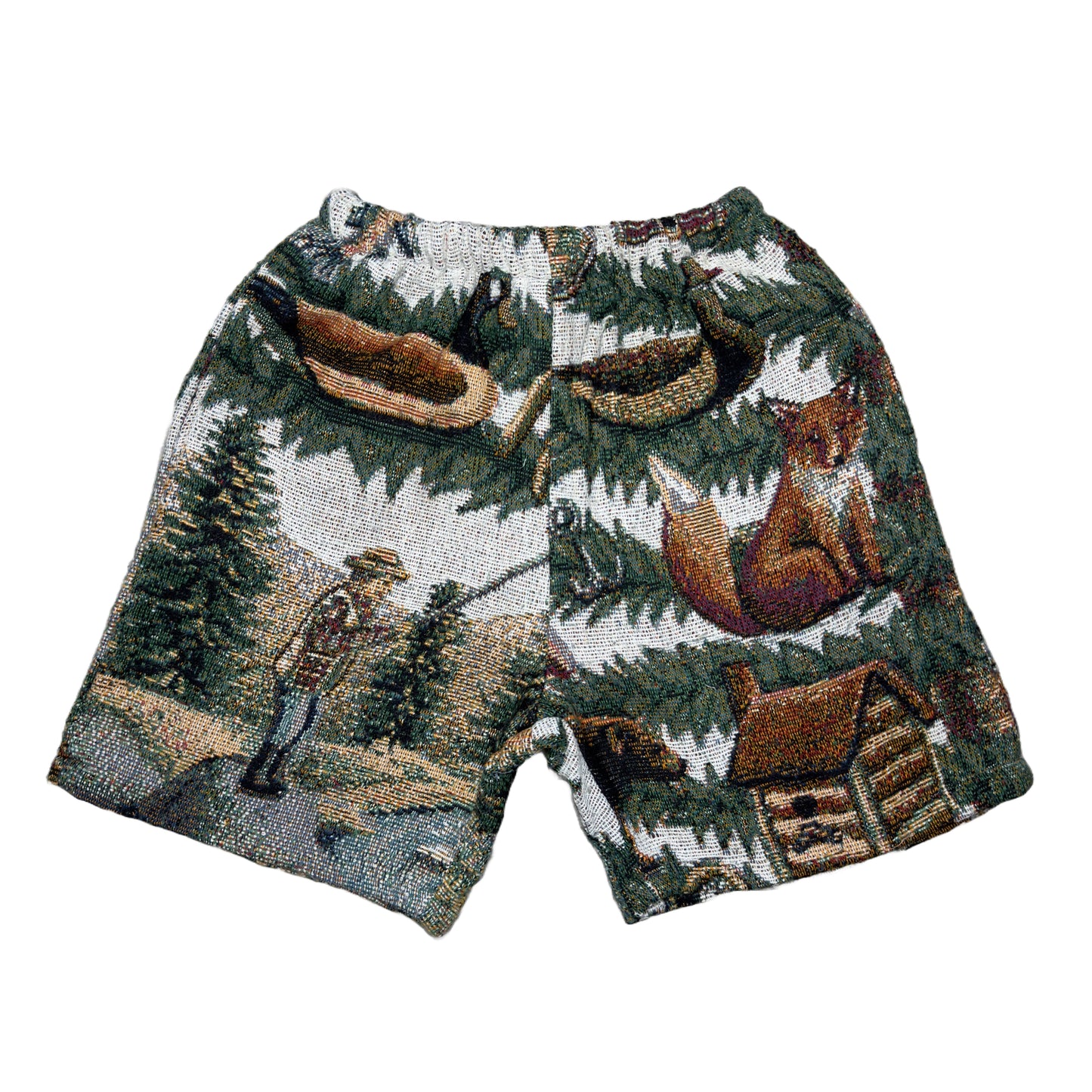 Fisherman Fox Tapestry Shorts