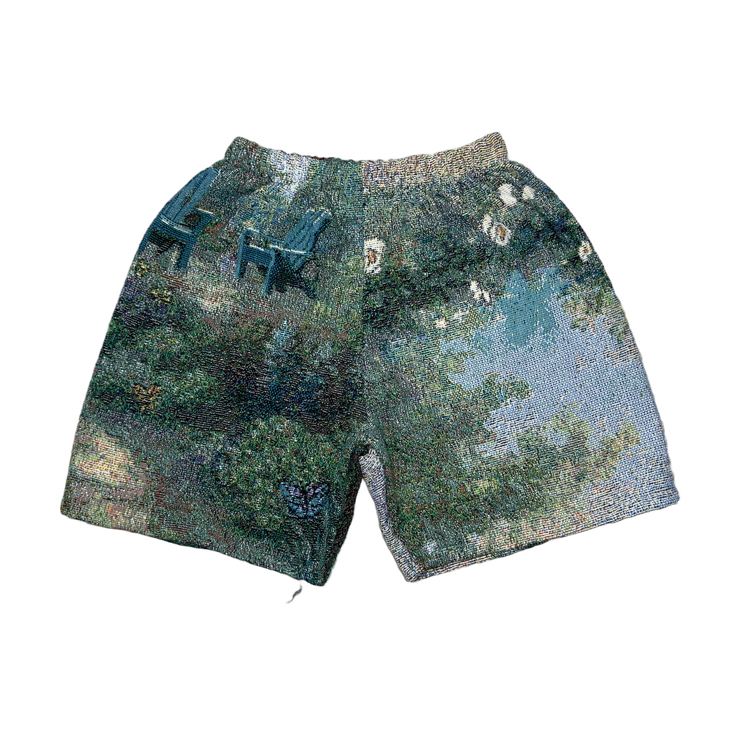 Butterfly Fields Tapestry Shorts