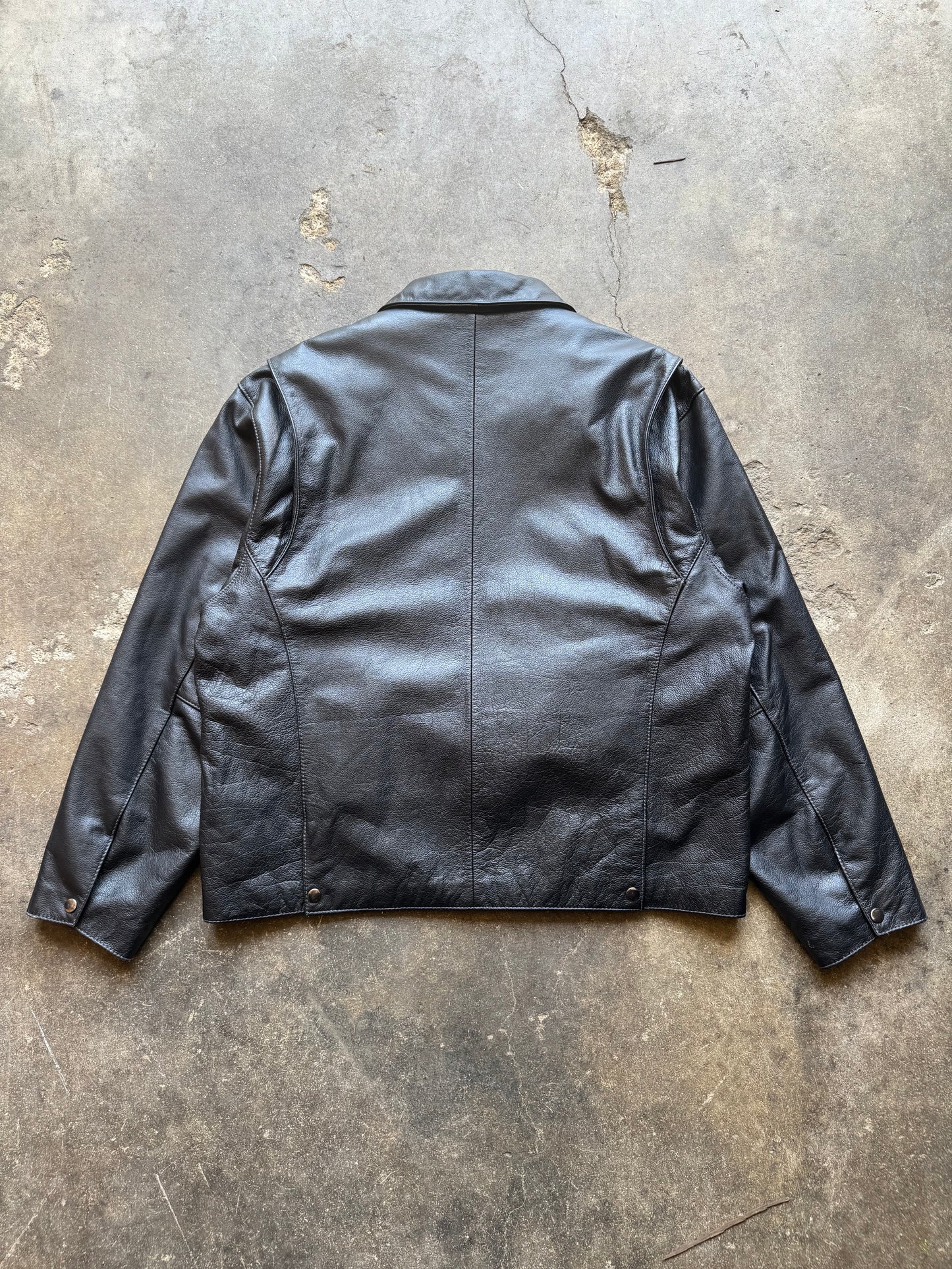 St. Johns Bay Leather Jacket