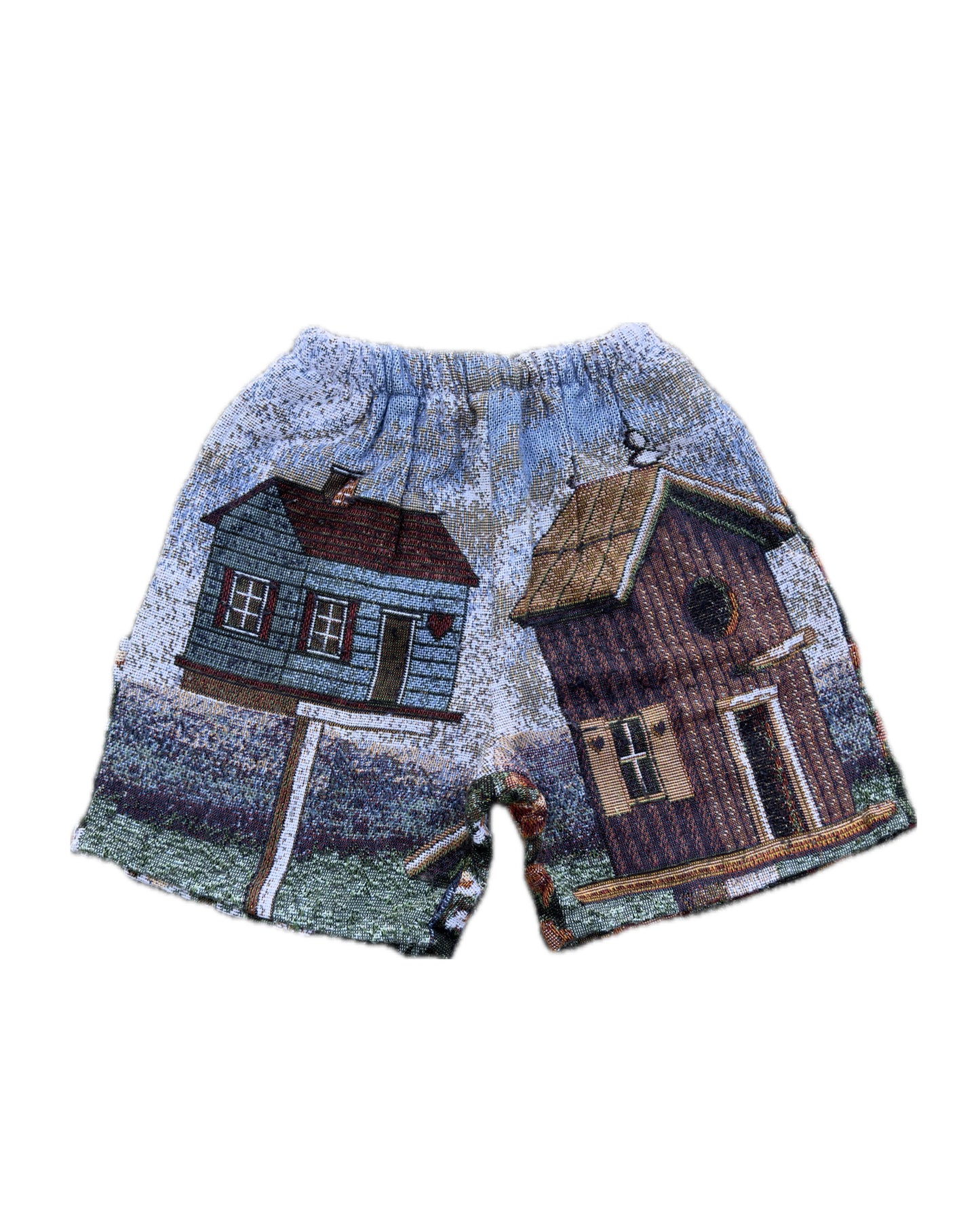 Bird House Tapestry Shorts