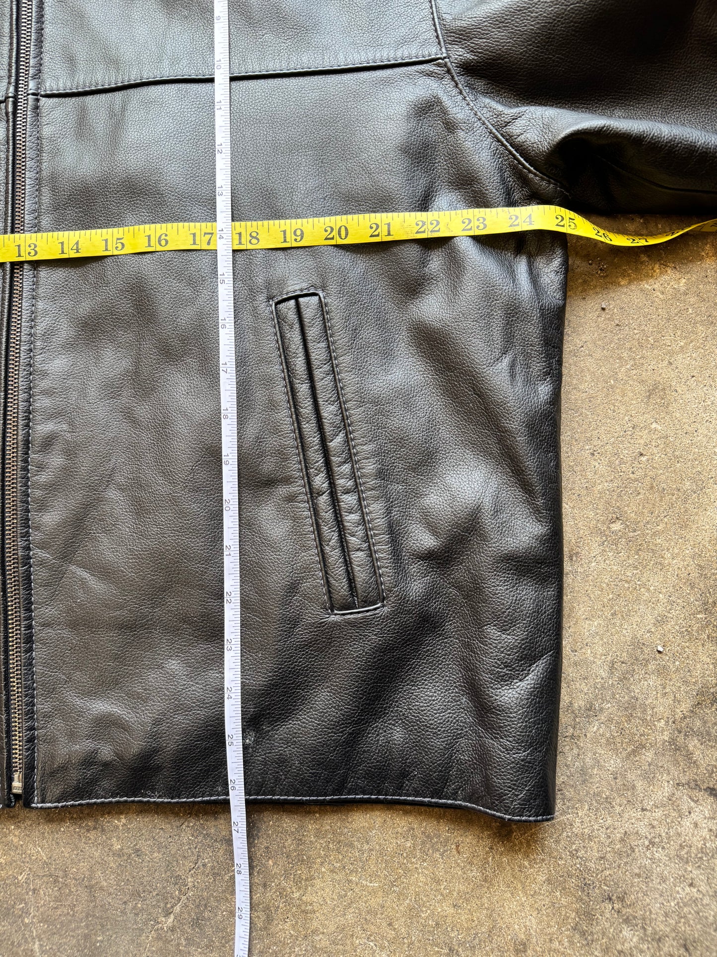 St. Johns Bay Leather Jacket