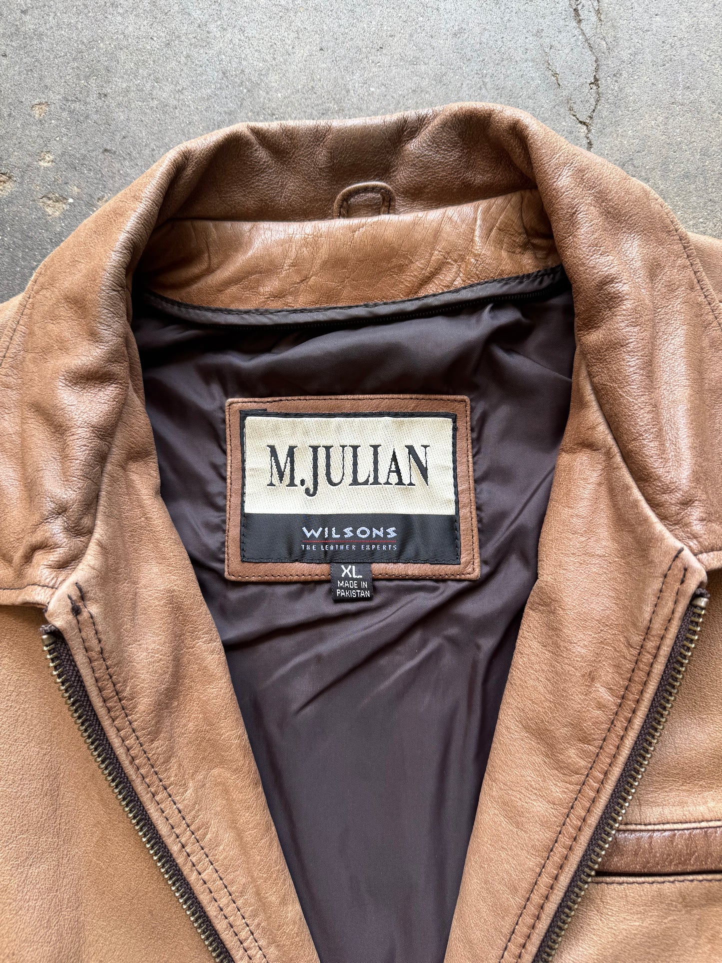 M. Julian x Wilson Leather Jacket