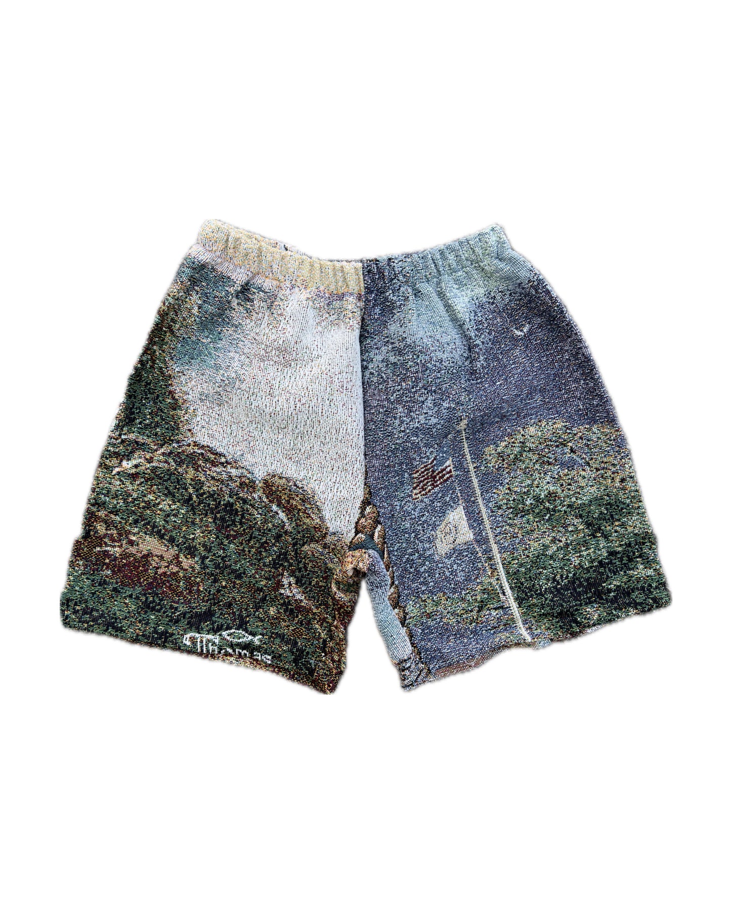 Flagpole Lighthouse Tapestry Shorts