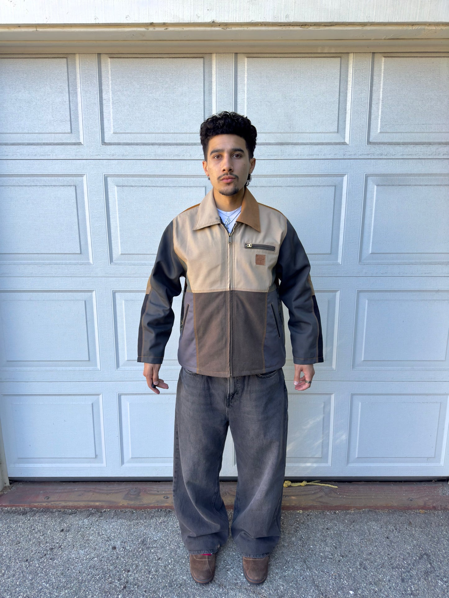 Canvas ColorBlock Detroit Jacket